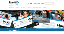 Desktop Screenshot of hanex.nl