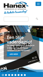 Mobile Screenshot of hanex.nl
